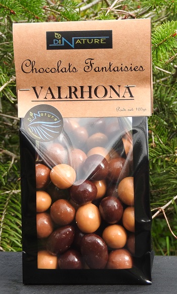 Assortiment Chocolat Douceurs de Noël 140 g Valrhona : achat